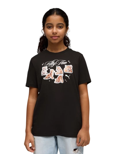 Футболка Puma GRAPHIC Kitty Sticker Tee G - 179964