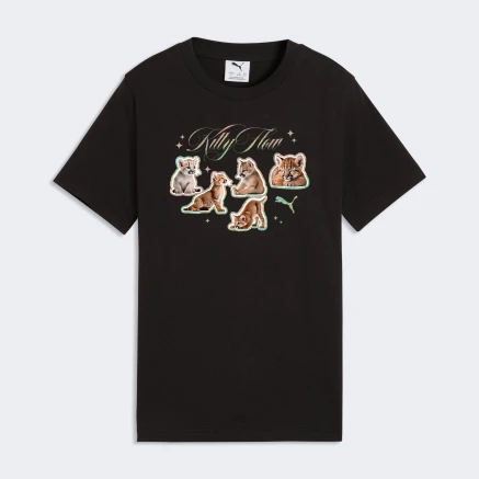 Футболка Puma GRAPHIC Kitty Sticker Tee G - 179964