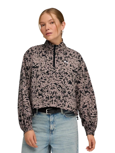 Вітровка Puma ESS GRAPHIC Animal Relaxed AOP Woven Half-Zip - 179987