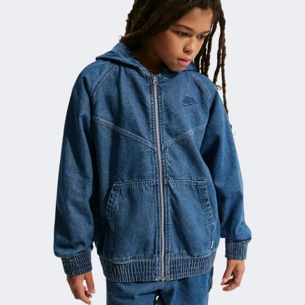 Куртка Nike K NSW WR DENIM FZ JACKET - 180183 Куртка Nike K NSW WR DENIM FZ JACKET - 180183