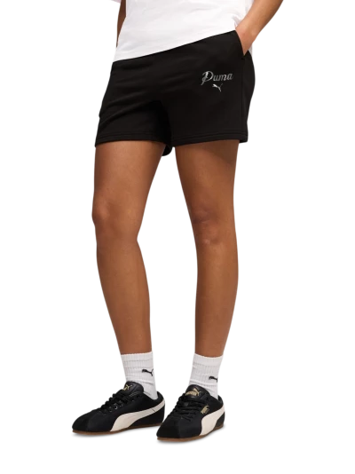 Шорти Puma ESS SCRIPT High-Waist Shorts 5" - 180290