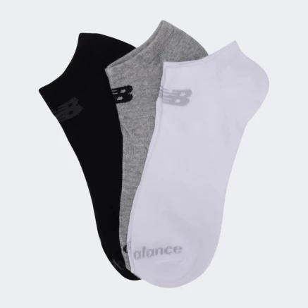 Шкарпетки New Balance Performance Cotton Flat Knit No Show 3 Pair - 122571