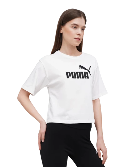 Футболка Puma ESS Cropped No. 1 Logo Relaxed Tee - 171347