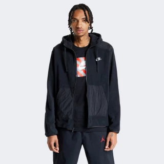 Кофта Nike M Nsw Spe+ Flc Fz Top Winter | Цвет: черный | купить в