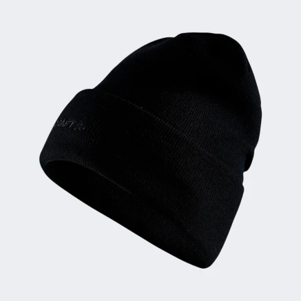 Шапка Craft CORE ESSENCE BEANIE BLACK - 159658