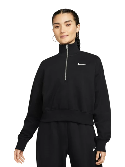 Кофта Nike W NSW PHNX FLC QZ CROP - 164653