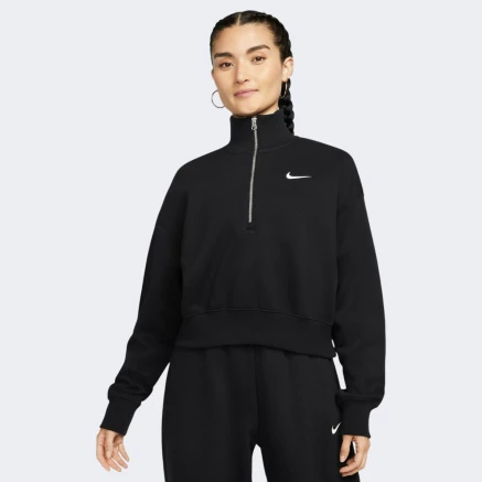 Кофта Nike W NSW PHNX FLC QZ CROP - 164653
