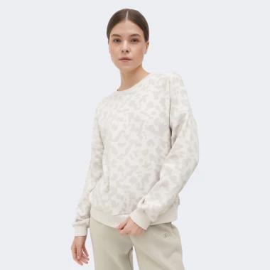 women's terry-fleece print sweatshirt