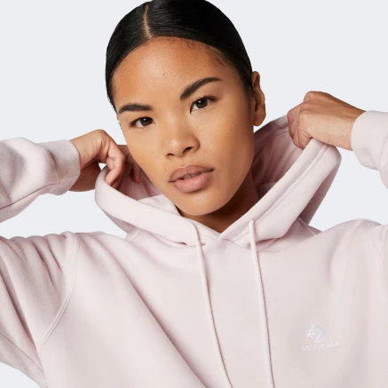 Кофта Converse Standard Fit Left Chest Star Chev Emb Classic Hoodie Bb - 149421 Кофта Converse Standard Fit Left Chest Star Chev Emb Classic Hoodie Bb - 149421