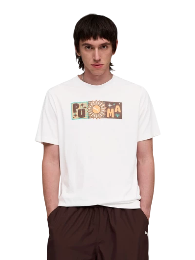 Футболка Puma SUNSET DRIVE Graphic Tee - 180423