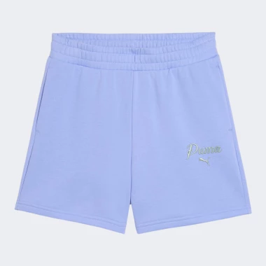 ESS SCRIPT High-Waist Shorts 5"