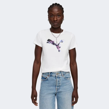 Футболка Puma GRAPHICS Floral Cat Tee - 180440