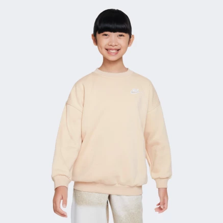 Кофта Nike G NSW CLUB FLC OVRSZD CREW LBR - 159051