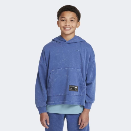 Кофта Nike K NK COB FLC PO HOODIE WASH - 168645