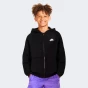 Кофта Nike K NSW CLUB FLC HD FZ LS LBR, фото 1 - інтернет магазин MEGASPORT