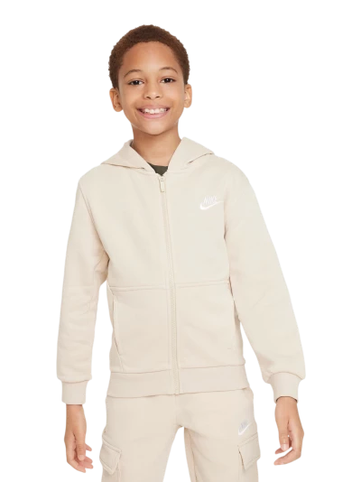 Кофта Nike K NSW CLUB FT HD FZ LS LBR - 172348