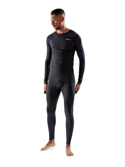 Термобілизна Craft CORE WOOL MERINO SET M BLACK MELANG - 169324