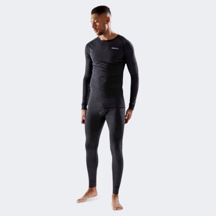 Термобілизна Craft CORE WOOL MERINO SET M BLACK MELANG - 169324
