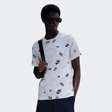 Футболка Nike M NSW TEE 12MO AOP SP25 - 173210 Футболка Nike M NSW TEE 12MO AOP SP25 - 173210