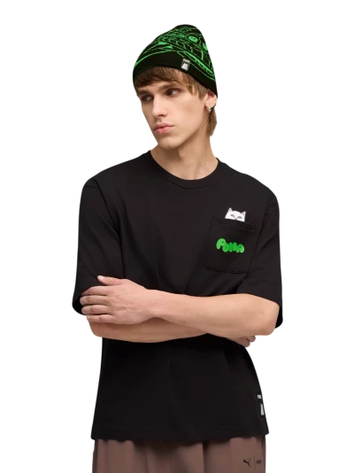 Футболка Puma X RIPNDIP Relaxed Pocket Tee - 175302