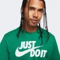 Футболка Nike M NSW TEE JUST DO IT SWOOSH, фото 4 - інтернет магазин MEGASPORT
