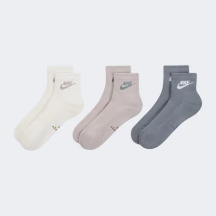 Шкарпетки Nike U NK ED ELVD ANK 3P FUTRA -144 - 180539 Шкарпетки Nike U NK ED ELVD ANK 3P FUTRA -144 - 180539