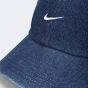 Кепка Nike U NK CLUB CAP U CB DENIM 24 L, фото 4 - інтернет магазин MEGASPORT