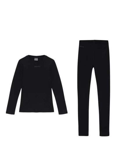 Термобілизна Craft CORE WARM BASELAYER SET JR BLACK - 150377