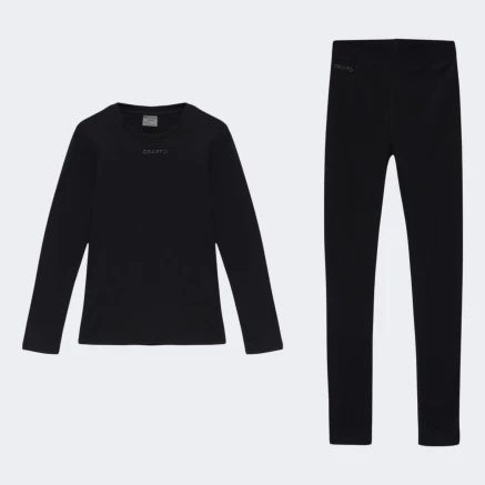 Термобілизна Craft CORE WARM BASELAYER SET JR BLACK - 150377