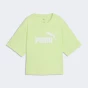 Футболка Puma ESS Cropped No. 1 Logo Relaxed Tee, фото 1 - інтернет магазин MEGASPORT