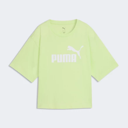 Футболка Puma ESS Cropped No. 1 Logo Relaxed Tee - 180589 Футболка Puma ESS Cropped No. 1 Logo Relaxed Tee - 180589