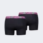Спідня білизна Puma MEN LOGO BLOCK ELASTIC BOXERS 2P, фото 5 - інтернет магазин MEGASPORT