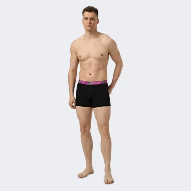 MEN LOGO BLOCK ELASTIC BOXERS 2P