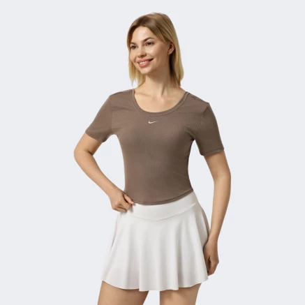 Футболка Nike W NSW NK CHLL KNT MRIB SS TOP - 180057