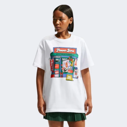 Футболка Nike W NK TEE FLOWER SHOP BF - 180672