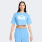 Футболка Nike W NSW CROP TEE GLS, фото 1 - інтернет магазин MEGASPORT