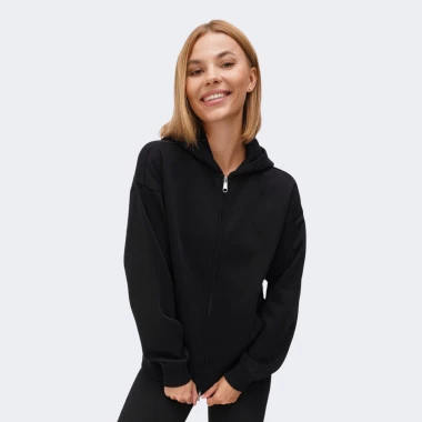 hooded full zip sweatshirt