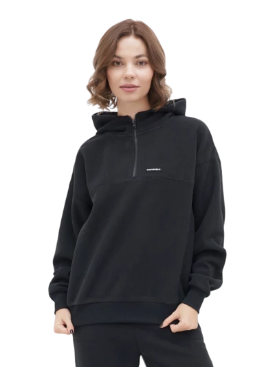Кофта Converse HALF-ZIP POLAR FLEECE HOODIE - 169856 Кофта Converse HALF-ZIP POLAR FLEECE HOODIE - 169856
