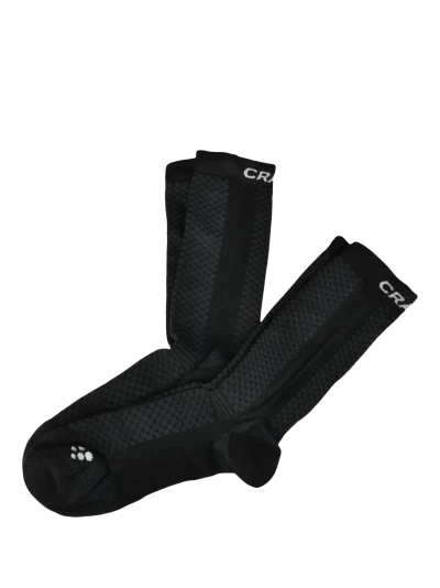 Шкарпетки Craft WARM MID 2-PACK SOCK BLACK/WHITE - 108367 Шкарпетки Craft WARM MID 2-PACK SOCK BLACK/WHITE - 108367