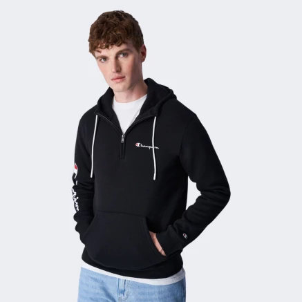 Кофта Champion hooded half zip sweatshirt - 159219 Кофта Champion hooded half zip sweatshirt - 159219