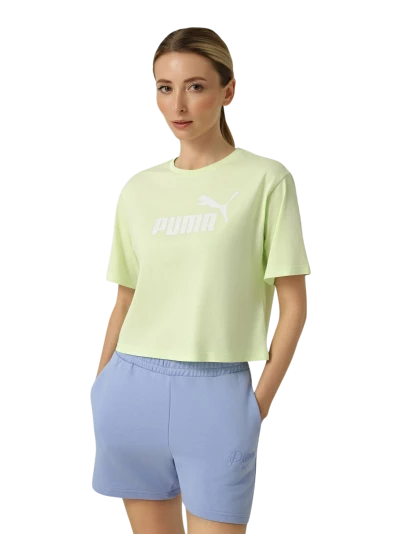 Футболка Puma ESS Cropped No. 1 Logo Relaxed Tee - 180589