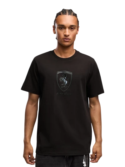 Футболка Puma Ferrari Tonal Shield Tee - 183494 Футболка Puma Ferrari Tonal Shield Tee - 183494