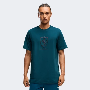 Ferrari Tonal Shield Tee Ferrari Tonal Shield Tee