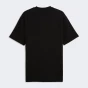 Футболка Puma ESS ELEVATED Relaxed Material Tee, фото 5 - інтернет магазин MEGASPORT