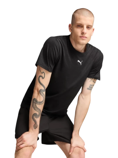 Футболка Puma M TAD ESSENTIALS HEATHER CAT Tee (CF small cat) - 183903