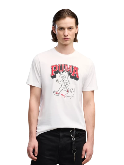 Футболка Puma GRAPHICS Varsity Tee - 183917 Футболка Puma GRAPHICS Varsity Tee - 183917