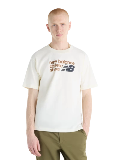 Футболка New Balance Athletics Premium Relaxed Chest Logo T-Shirt - 184335