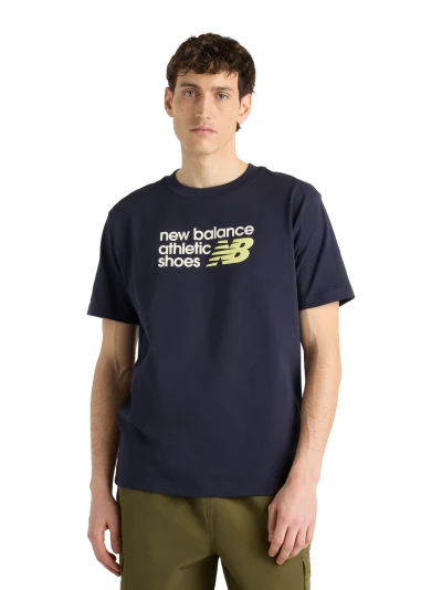 Футболка New Balance Athletics Premium Relaxed Chest Logo T-Shirt - 184336