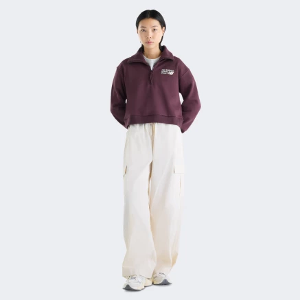 Кофта New Balance Athletics Premium Logo Oversized Half Zip - 184339 Кофта New Balance Athletics Premium Logo Oversized Half Zip - 184339