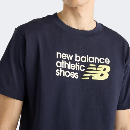 Футболка New Balance Athletics Premium Relaxed Chest Logo T-Shirt - 184336